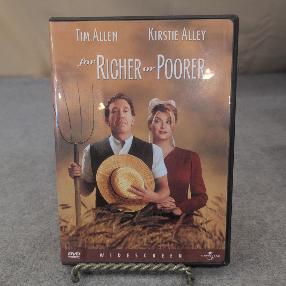 For Richer or Poorer DVD Widescreen Tim Allen Kirstie Alley Comedy 1997 PG-13 - Picture 1 of 2